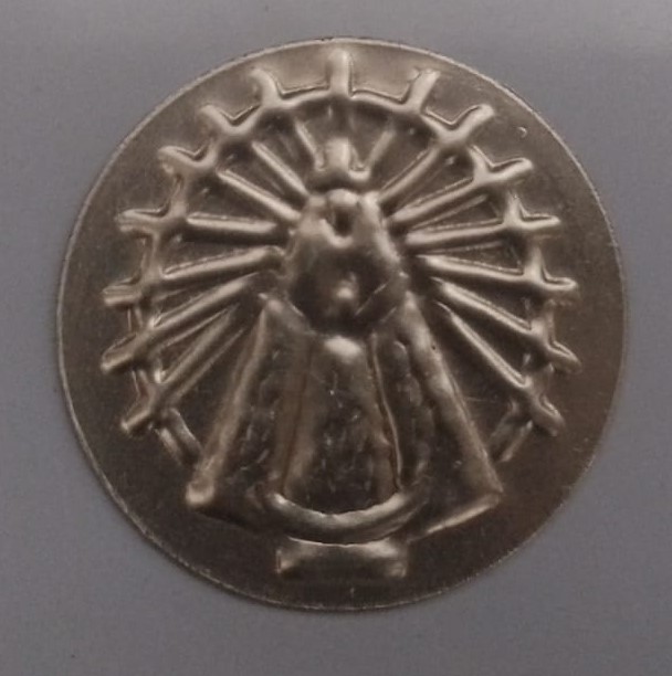 Estampa 25 mm Virgen