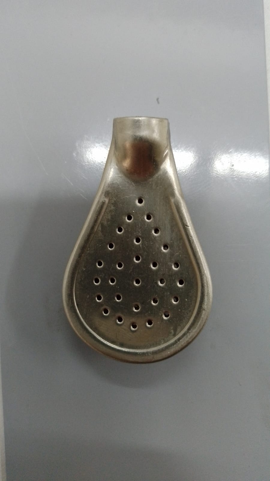 Coco Bombillon Pestañado Alpaca p/C 9.52mm