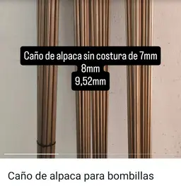 Caño Alpaca 7 mm x uni