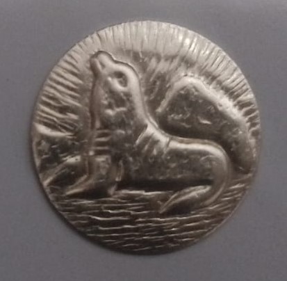 Estampa 16 mm Lobo Marino