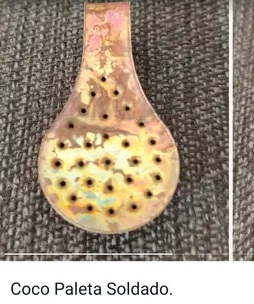 Coco Paleta Alpaca Soldado p/C 7mm