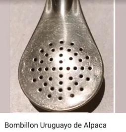 Coco Bombillon Uruguayo pestañado Alpaca p/C 9.52mm